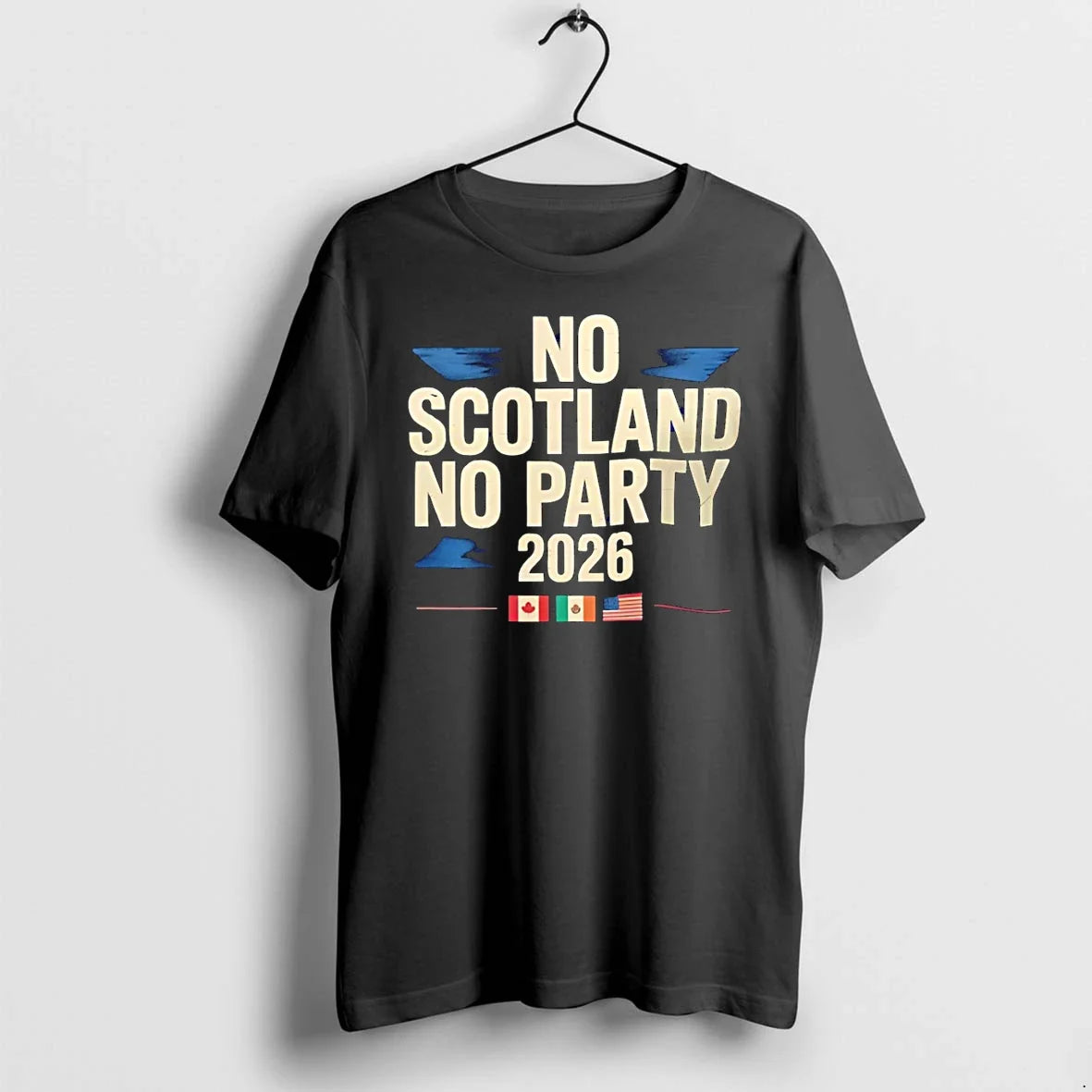 Classic No Scotland Party 2026 Football Flag Sweater - Adult & Kids T-Shirts, Sweatshirts & Hoodies apparel design preview 1