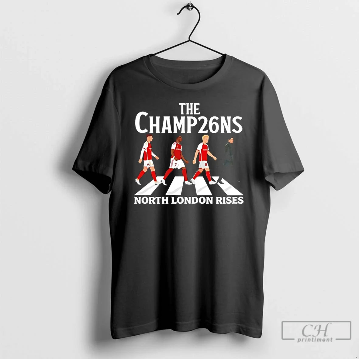 Classic North London Rises Football Champions Arsenal - Adult & Kids T-Shirts, Sweatshirts & Hoodies apparel design preview 1