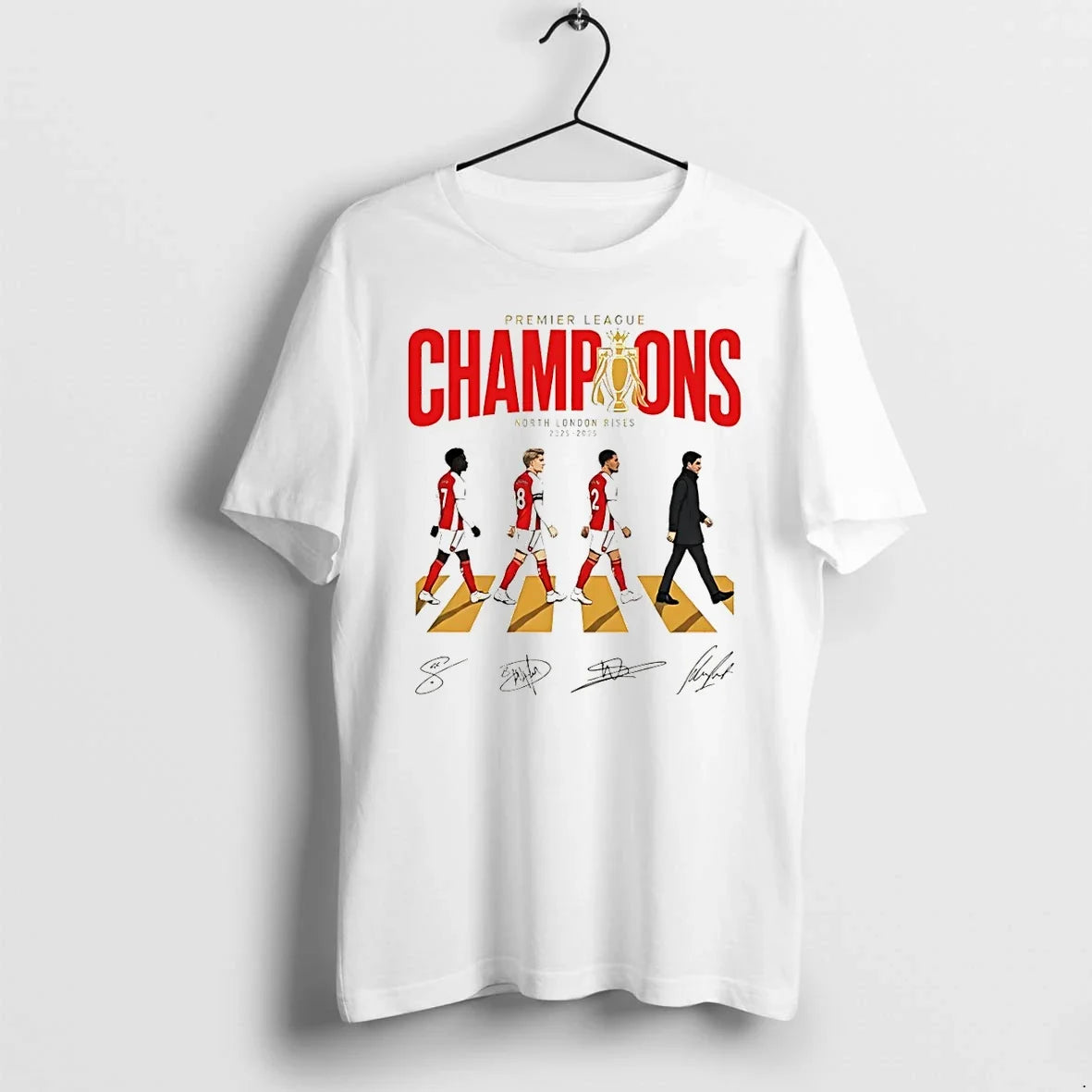 Classic North London Rises Victory Premier League - Adult & Kids T-Shirts, Sweatshirts & Hoodies apparel design preview 1