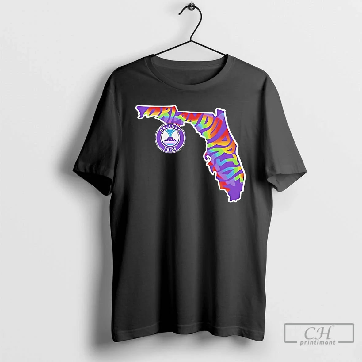 Classic Orlando Pride Groovy State 2026 - Adult & Kids T-Shirts, Sweatshirts & Hoodies apparel design preview 1