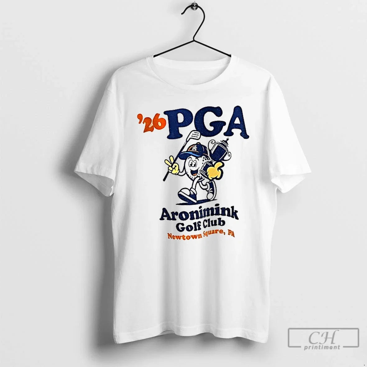 Classic Pga Championship 2026 Aronimink Golf Club - Adult & Kids T-Shirts, Sweatshirts & Hoodies apparel design preview 1