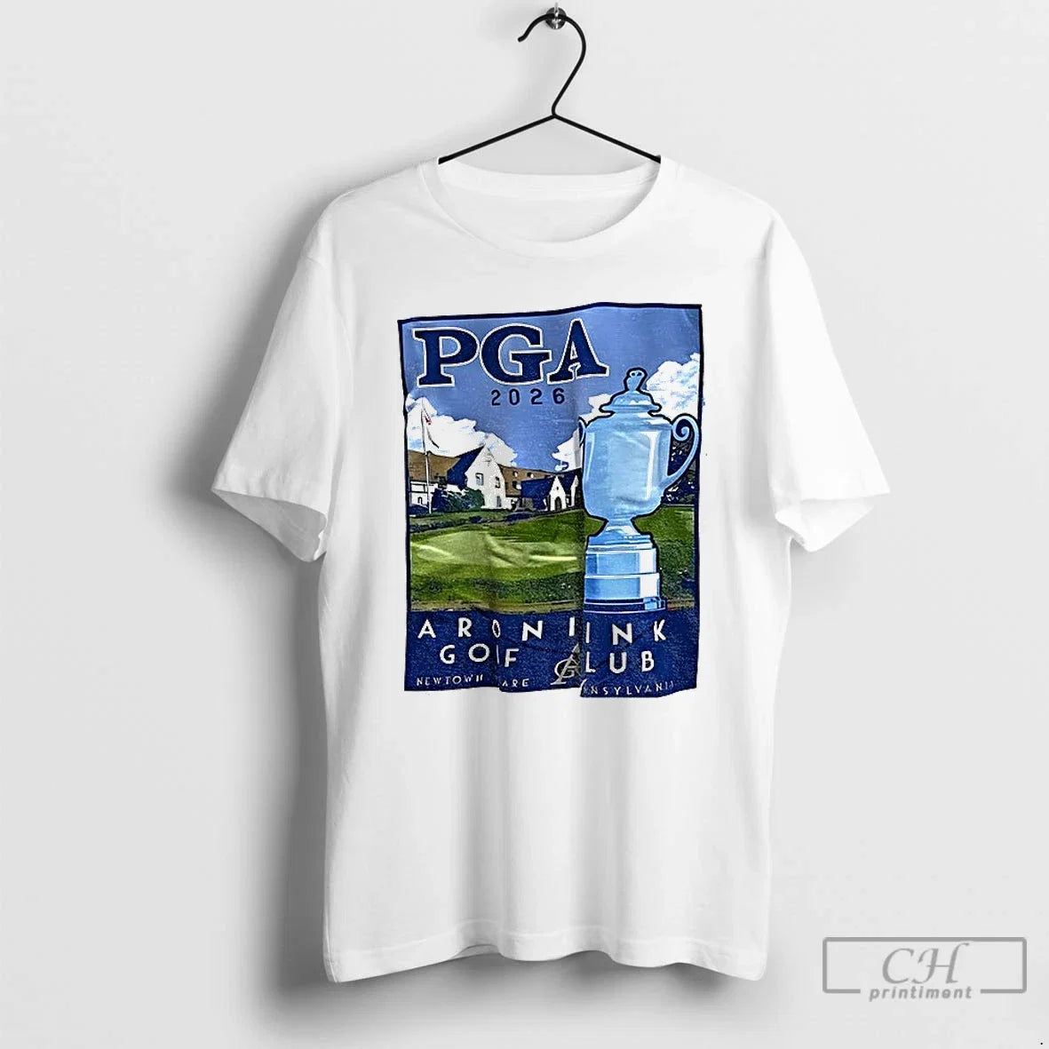 Classic Pga Championship 2026 Aronimink Golf Club - Adult & Kids T-Shirts, Sweatshirts & Hoodies apparel design preview 1