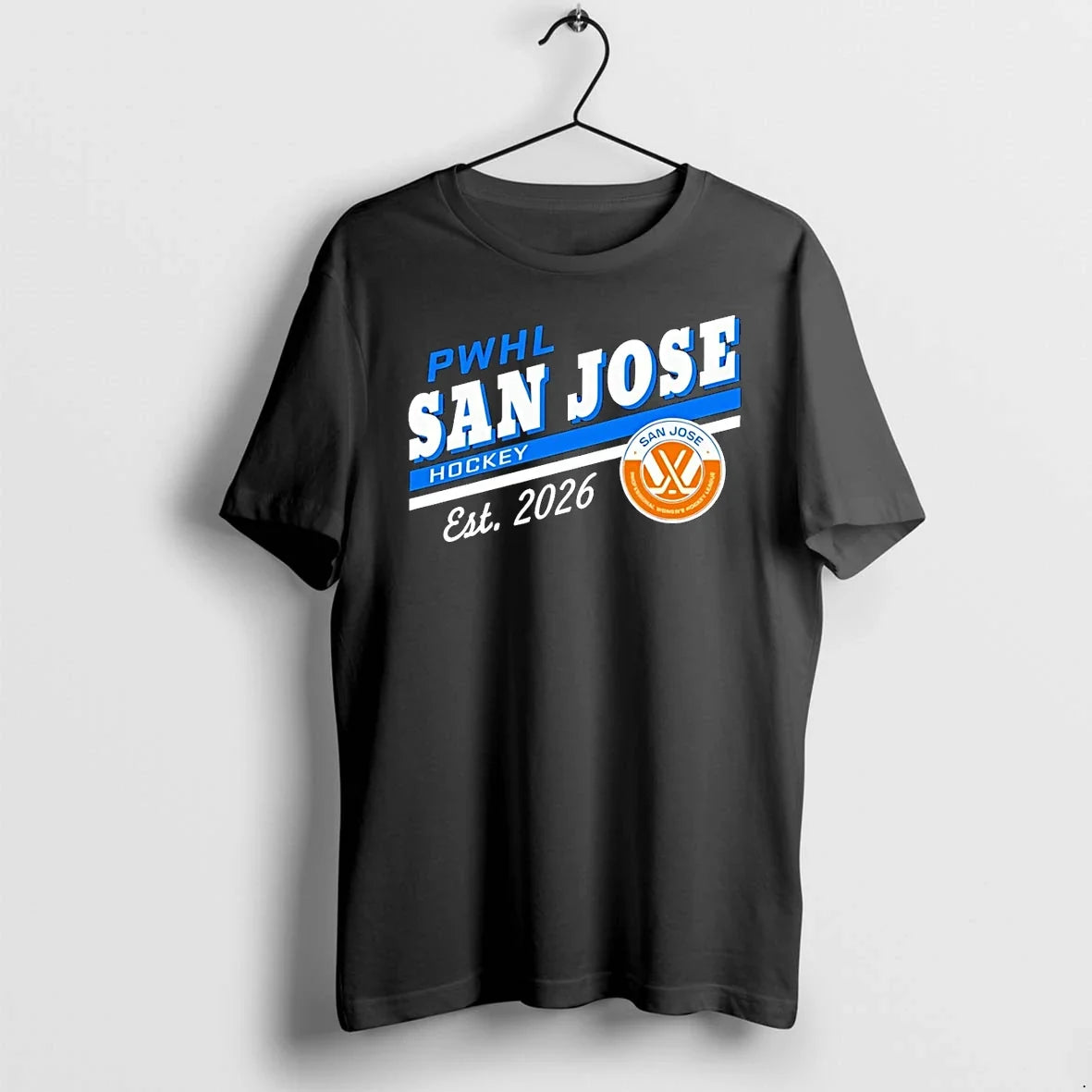 Classic Pwhl San Jose Sharks Hockey Est 2026 Sweater - Adult & Kids T-Shirts, Sweatshirts & Hoodies apparel design preview 1