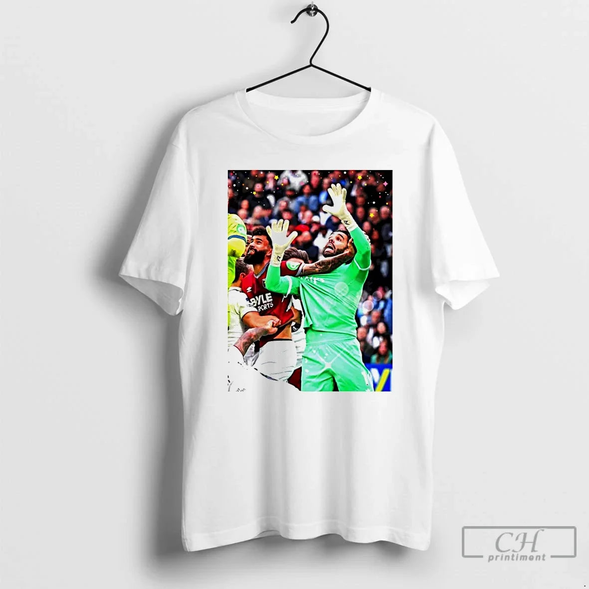 Classic Pablo Fouled David Raya Football Moment - Adult & Kids T-Shirts, Sweatshirts & Hoodies apparel design preview 1