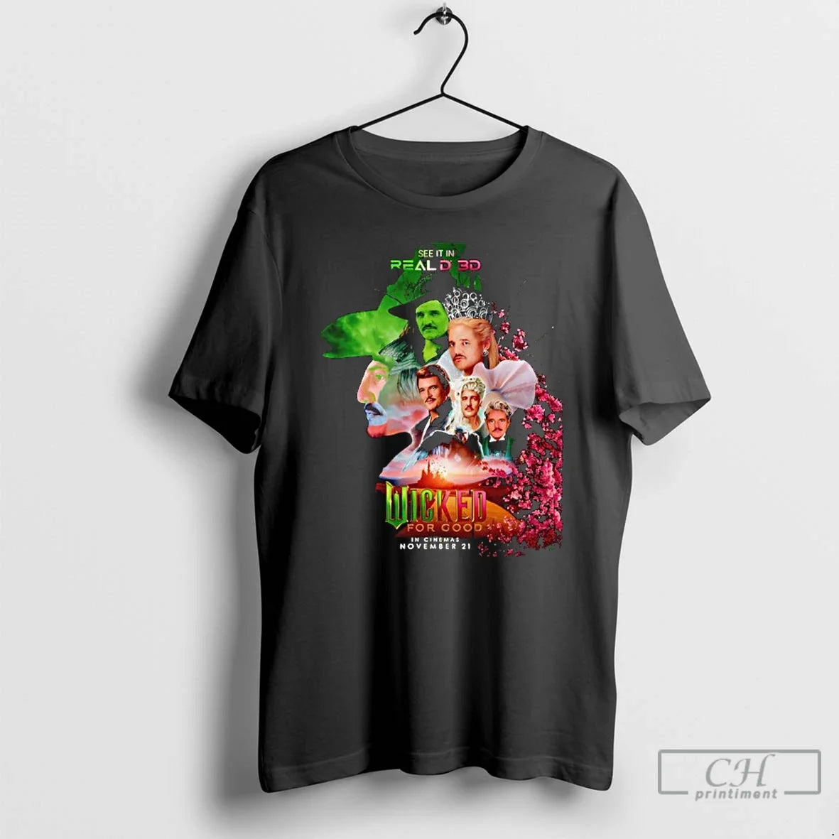 Classic Pedro Pascal Wicked - Adult & Kids T-Shirts, Sweatshirts & Hoodies apparel design preview 1