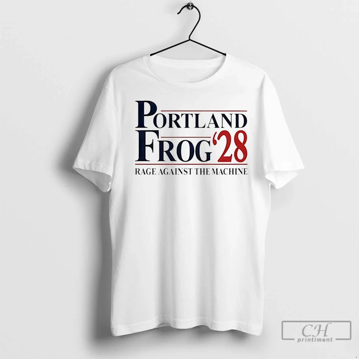 Classic Portland Frog 28 Rage Against The Machine - Adult & Kids T-Shirts, Sweatshirts & Hoodies apparel design preview 1