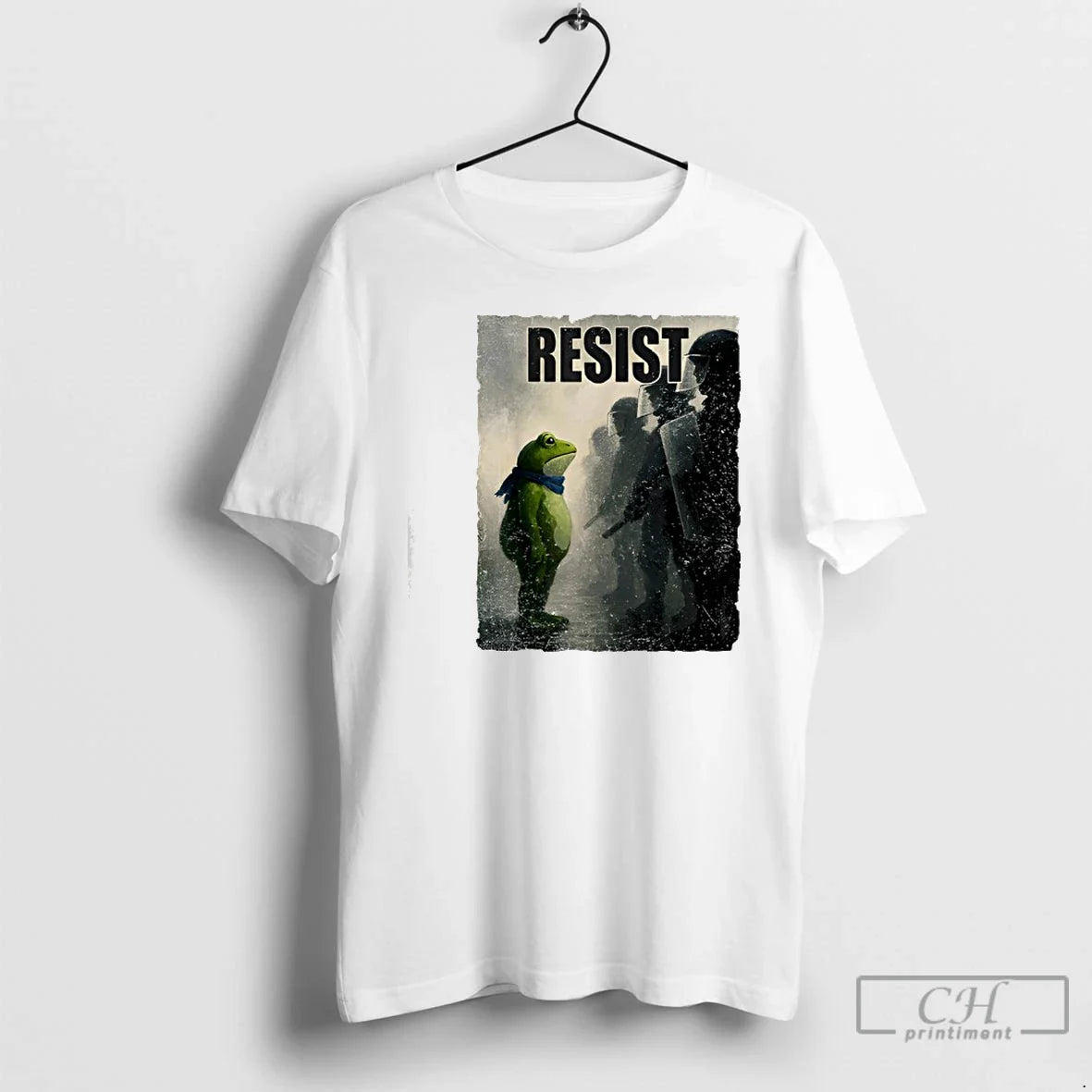 Classic Portland Frog Protest Funny - Adult & Kids T-Shirts, Sweatshirts & Hoodies apparel design preview 1