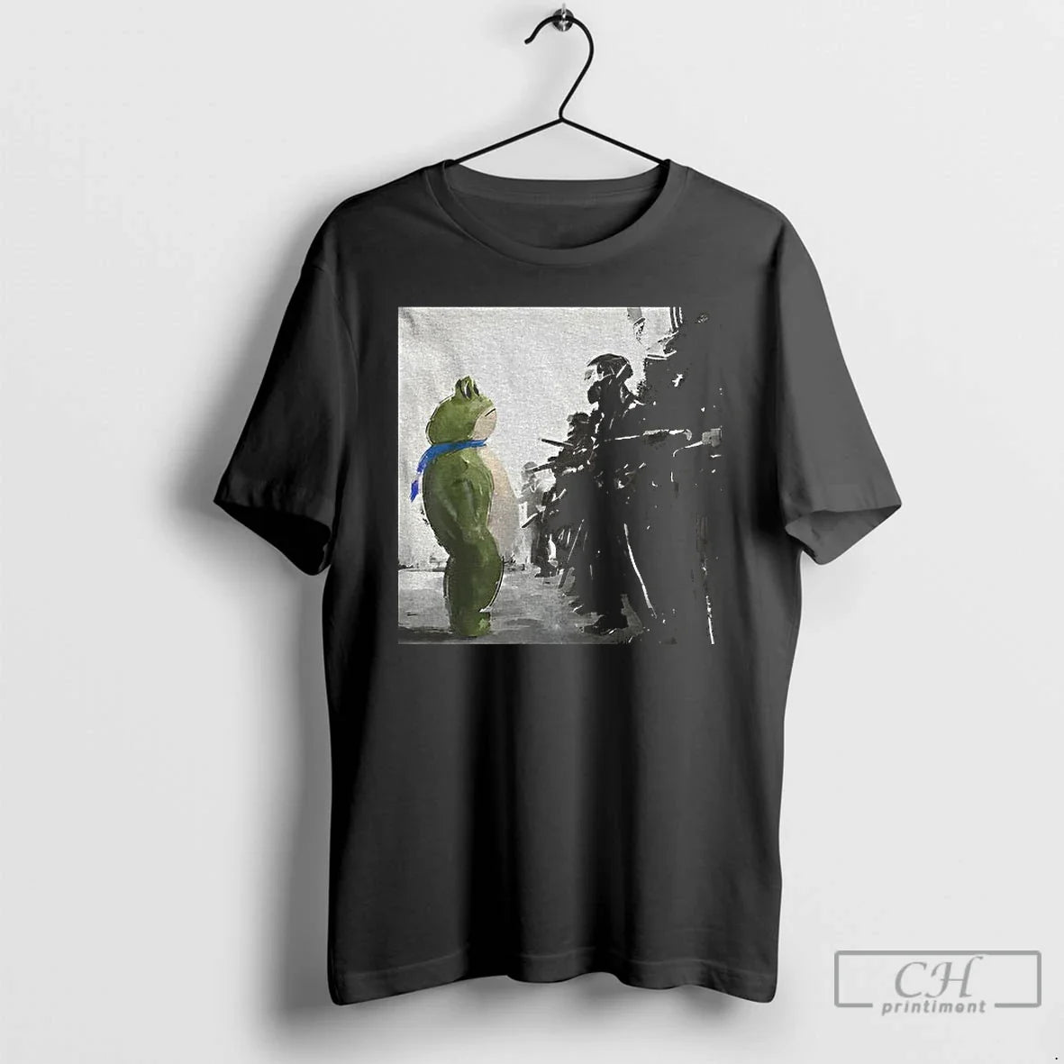 Classic Portland Frog Protest No Kings Day Fuck Ice - Adult & Kids T-Shirts, Sweatshirts & Hoodies apparel design preview 1