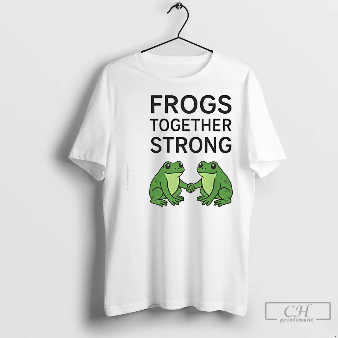 Classic Portland Frogs Together Strong - Adult & Kids T-Shirts, Sweatshirts & Hoodies apparel design preview 1