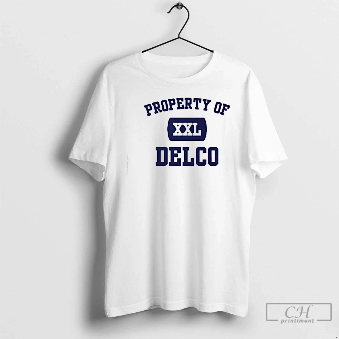 Classic Property Of Xxl Delco - Adult & Kids T-Shirts, Sweatshirts & Hoodies apparel design preview 1