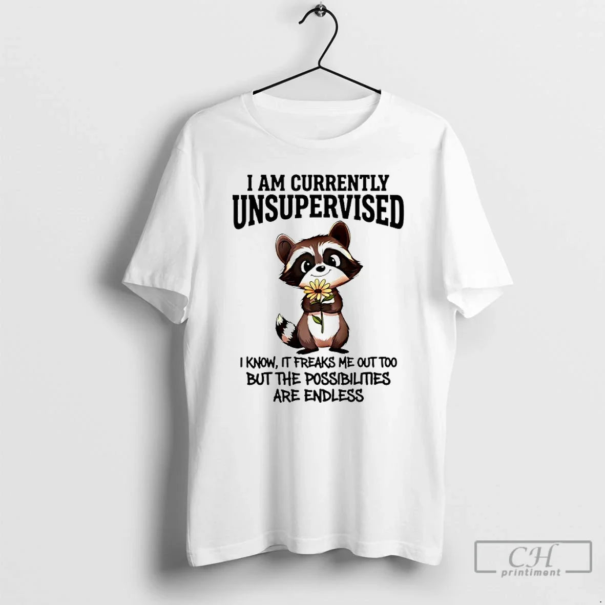 Classic Raccoon It Freaks Me Out Too But The - Adult & Kids T-Shirts, Sweatshirts & Hoodies apparel design preview 1