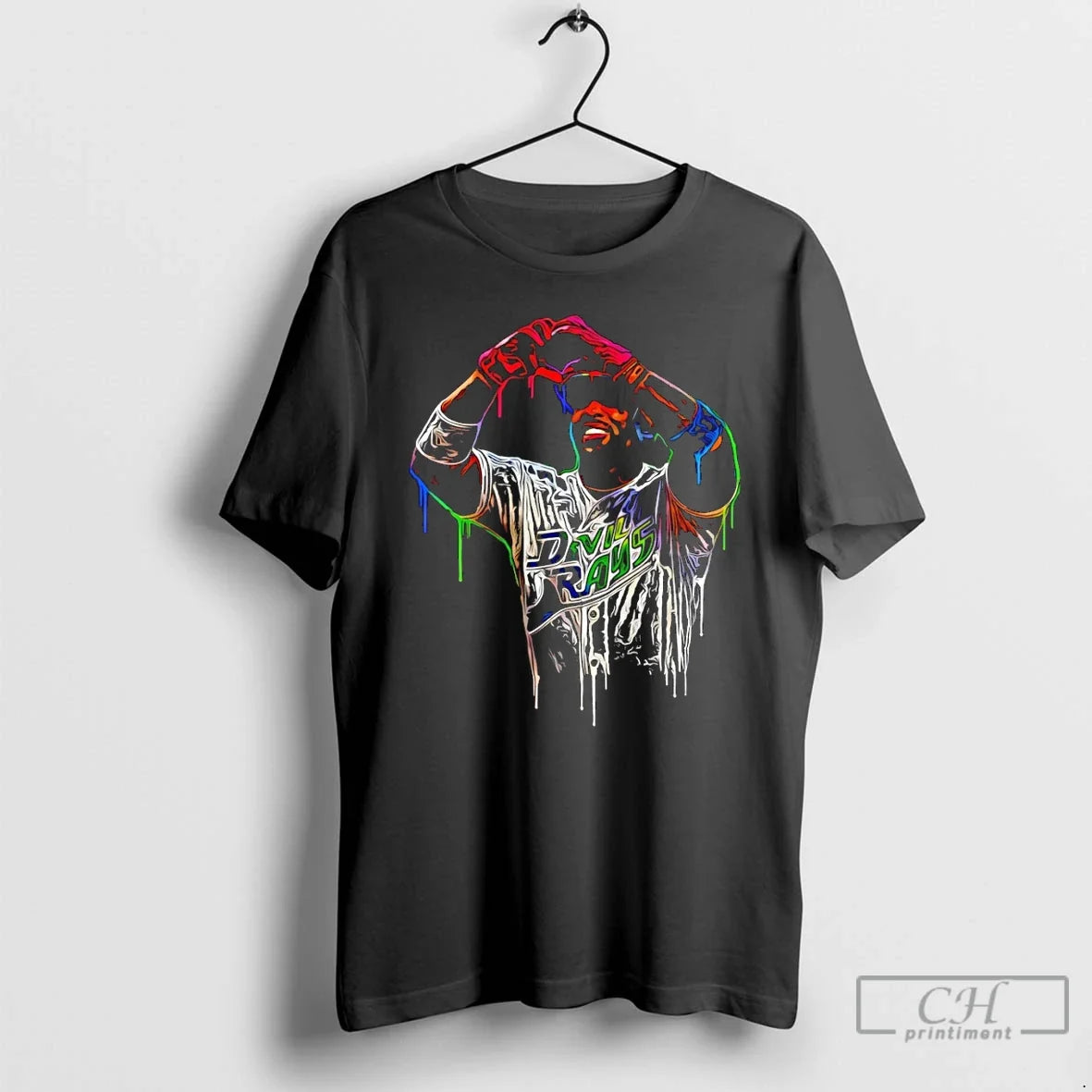 Classic Randy Arozarena Ray Love Tampa Bay Rays - Adult & Kids T-Shirts, Sweatshirts & Hoodies apparel design preview 1