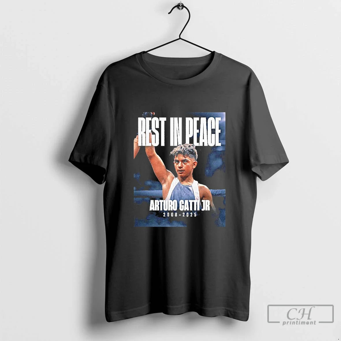 Classic Rest In Peace Arturo Gatti Jr 2008 2025 - Adult & Kids T-Shirts, Sweatshirts & Hoodies apparel design preview 1