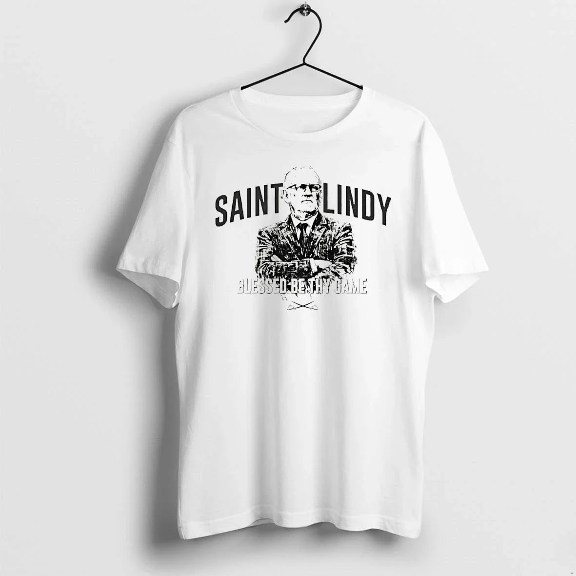 Classic Saint Lindy Buffalo Sabres Hockey Blessed Be - Adult & Kids T-Shirts, Sweatshirts & Hoodies apparel design preview 1