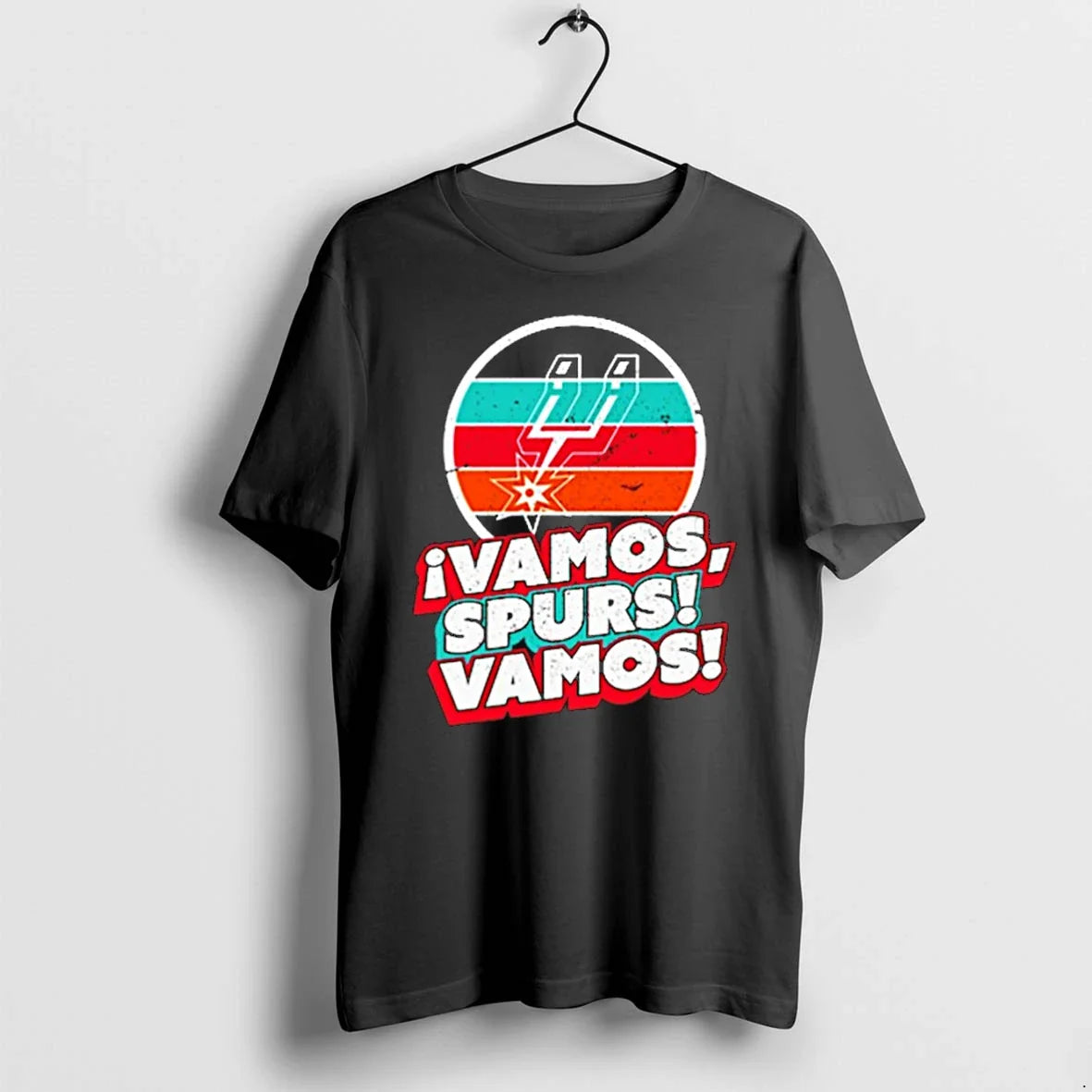 Classic San Antonio Spurs Vintage Vamos Sweater - Adult & Kids T-Shirts, Sweatshirts & Hoodies apparel design preview 1
