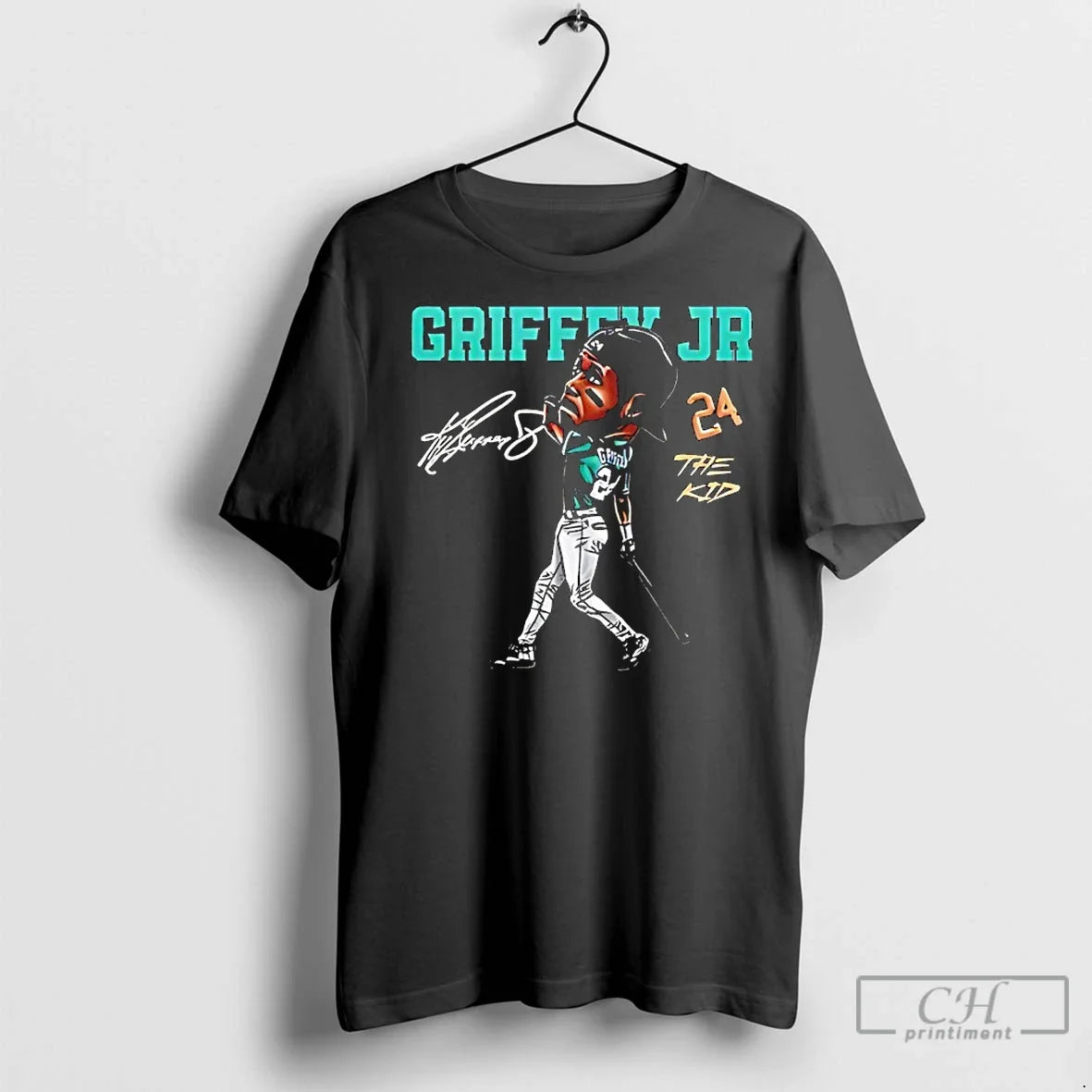 Classic Seattle Mariners X Ken Griffey Jr Alcs 2025 - Adult & Kids T-Shirts, Sweatshirts & Hoodies apparel design preview 1