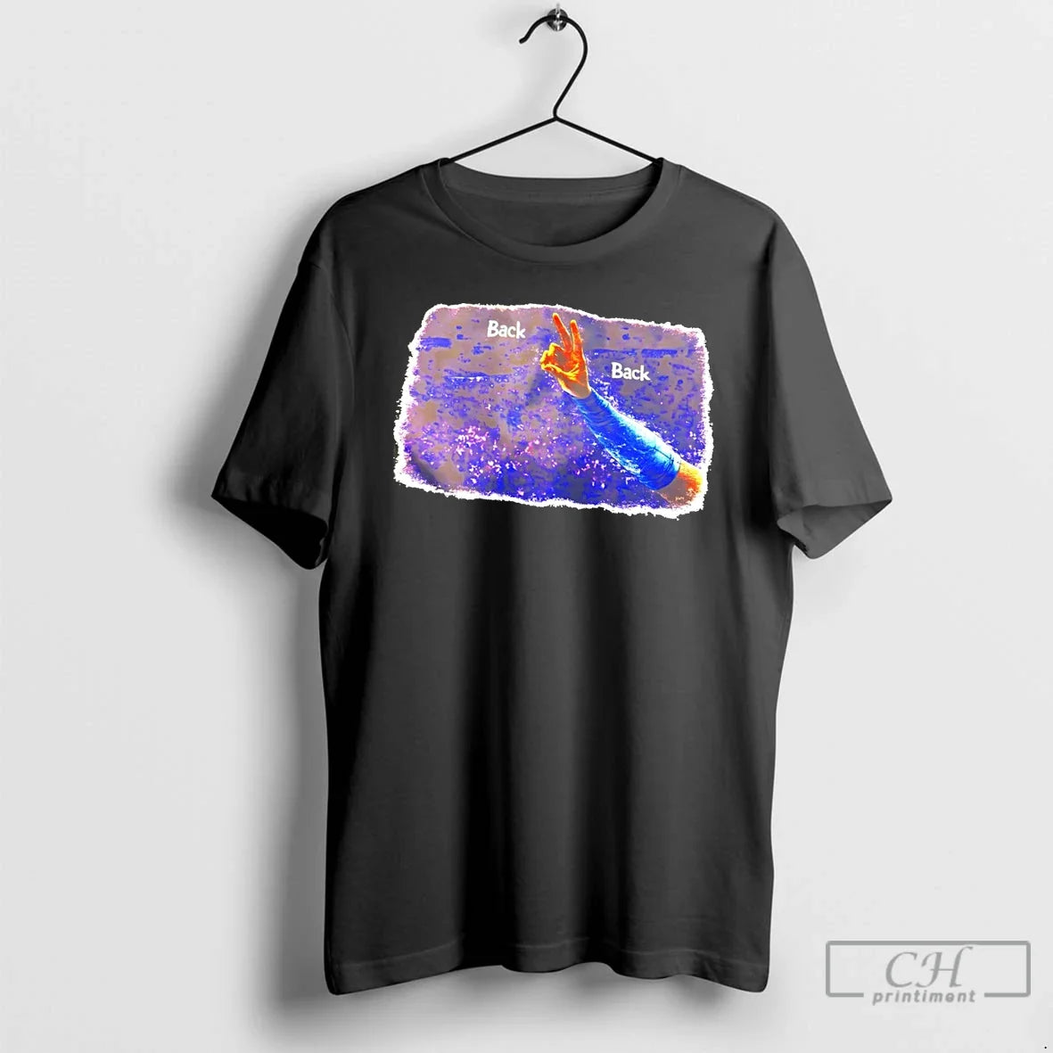 Classic Shai Gilgeous Alexander Peace Hand Mvp Back 2 - Adult & Kids T-Shirts, Sweatshirts & Hoodies apparel design preview 1