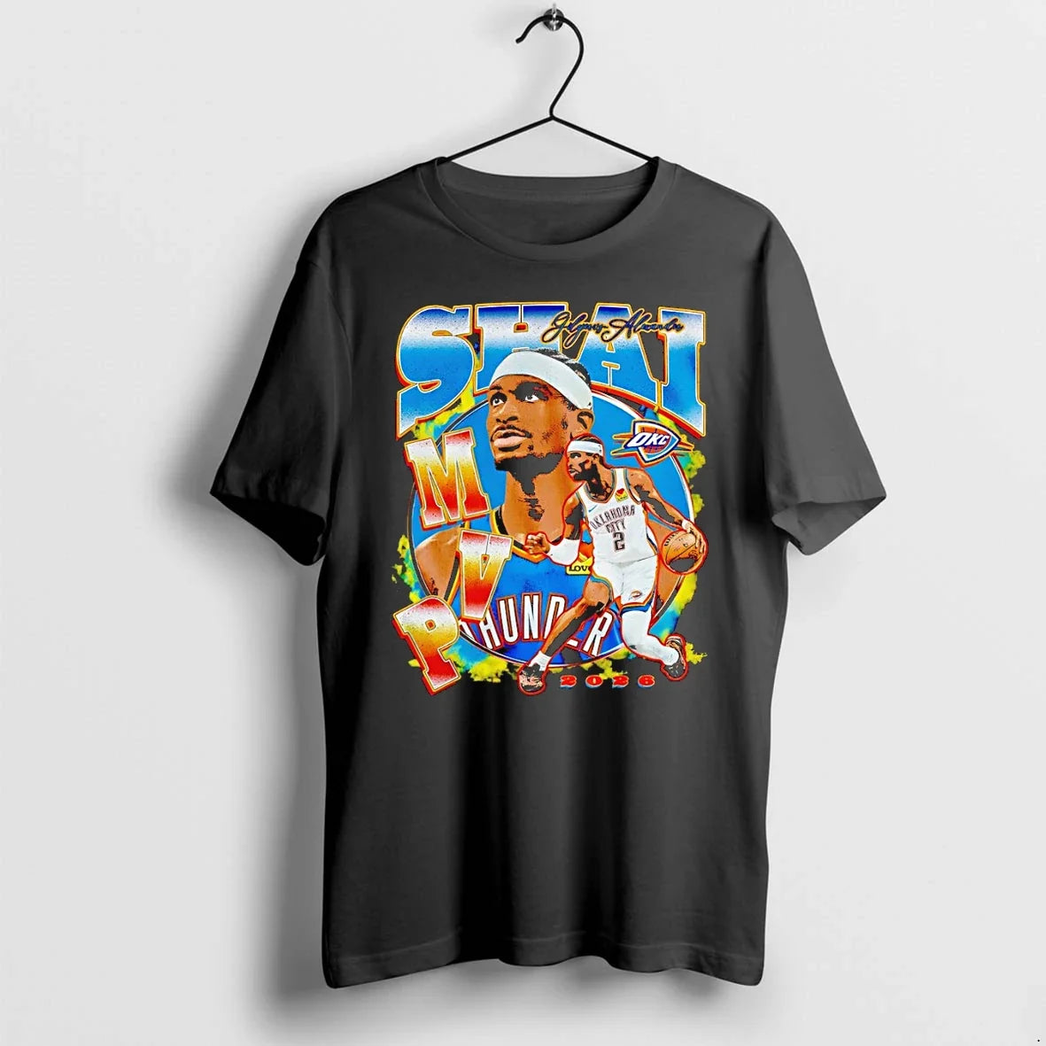 Classic Shai Sga Gilgeous Alexander Mvp 2026 Graphic - Adult & Kids T-Shirts, Sweatshirts & Hoodies apparel design preview 1
