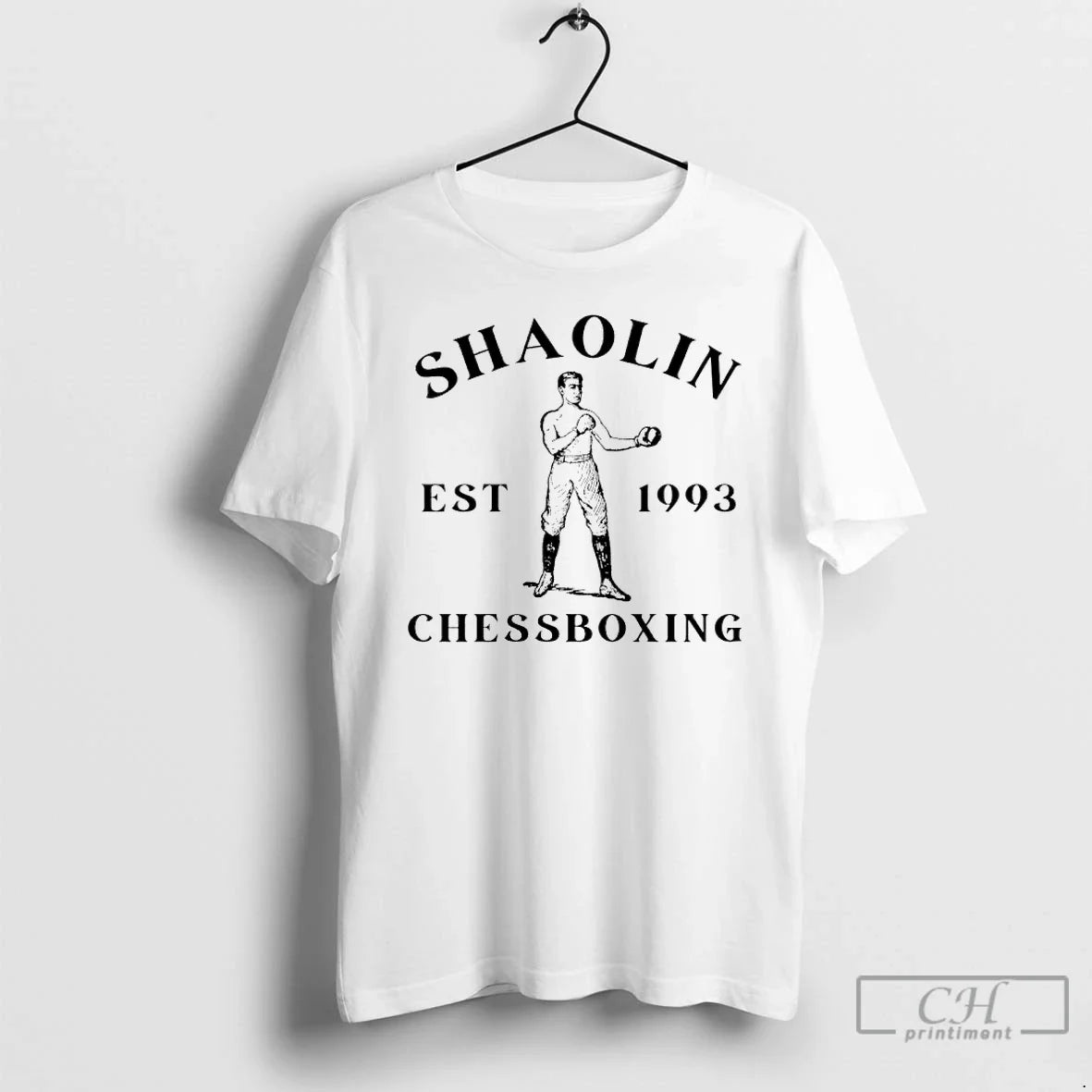 Classic Shaolin Chessboxing Est 1993 - Adult & Kids T-Shirts, Sweatshirts & Hoodies apparel design preview 1