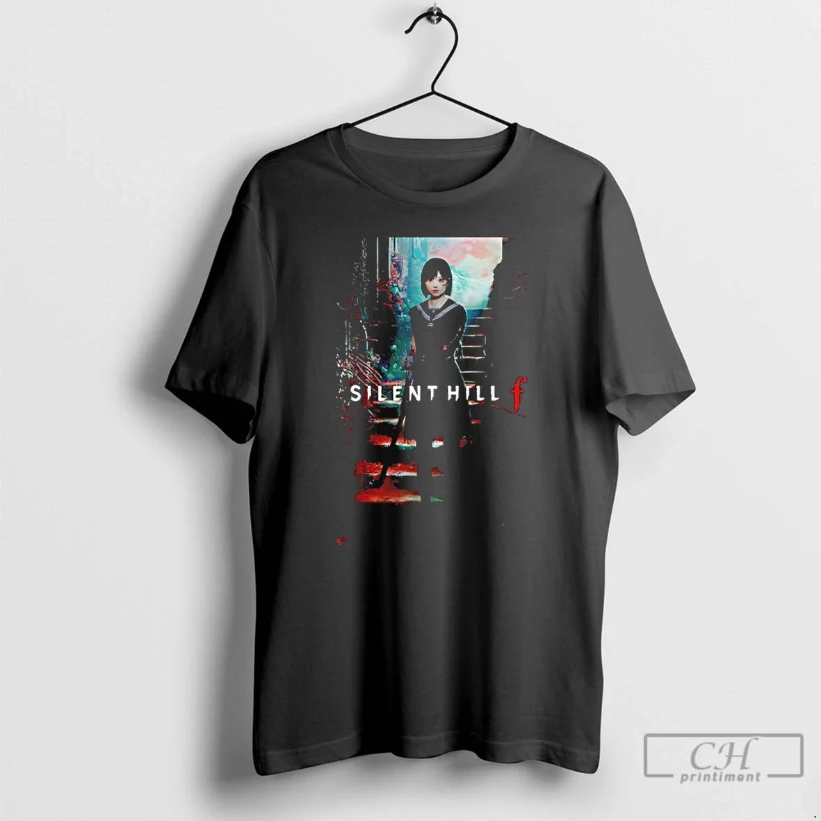Classic Silent Hill F Psychological Horror Game - Adult & Kids T-Shirts, Sweatshirts & Hoodies apparel design preview 1