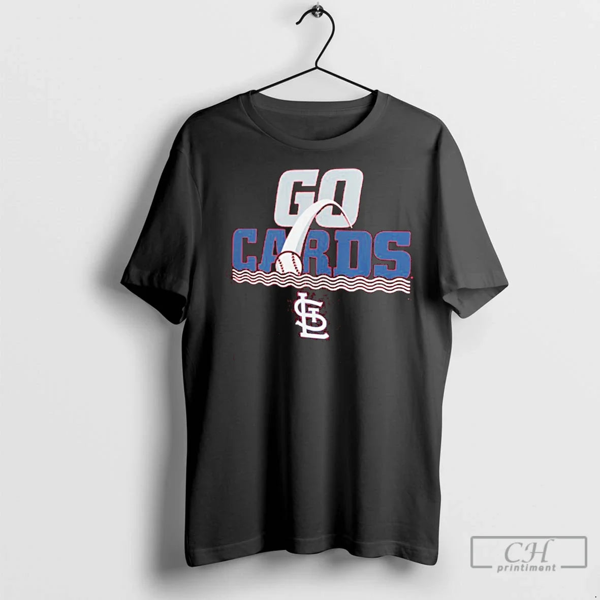 Classic St Louis Cardinals Go Cards Baseball - Adult & Kids T-Shirts, Sweatshirts & Hoodies apparel design preview 1