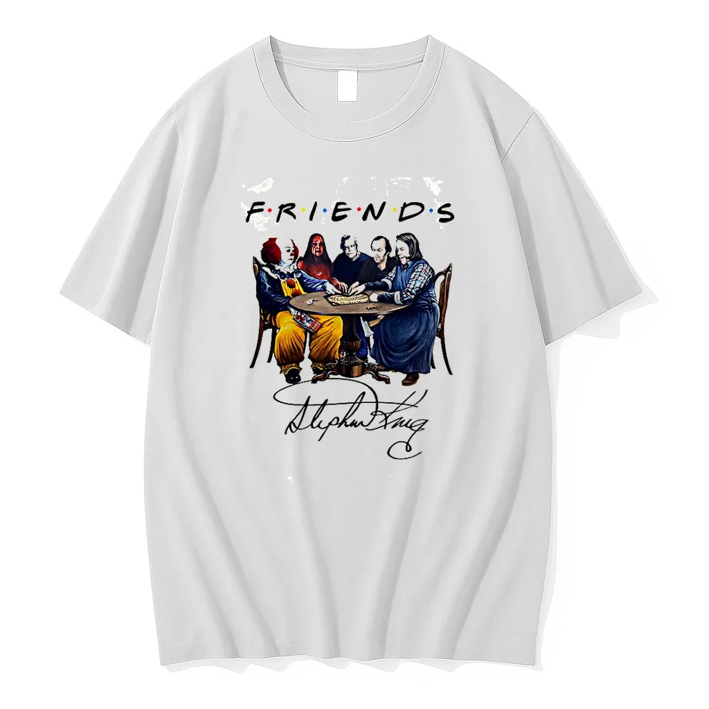 Classic Stephen King Horror Friends Sweater - Adult & Kids T-Shirts, Sweatshirts & Hoodies apparel design preview 1