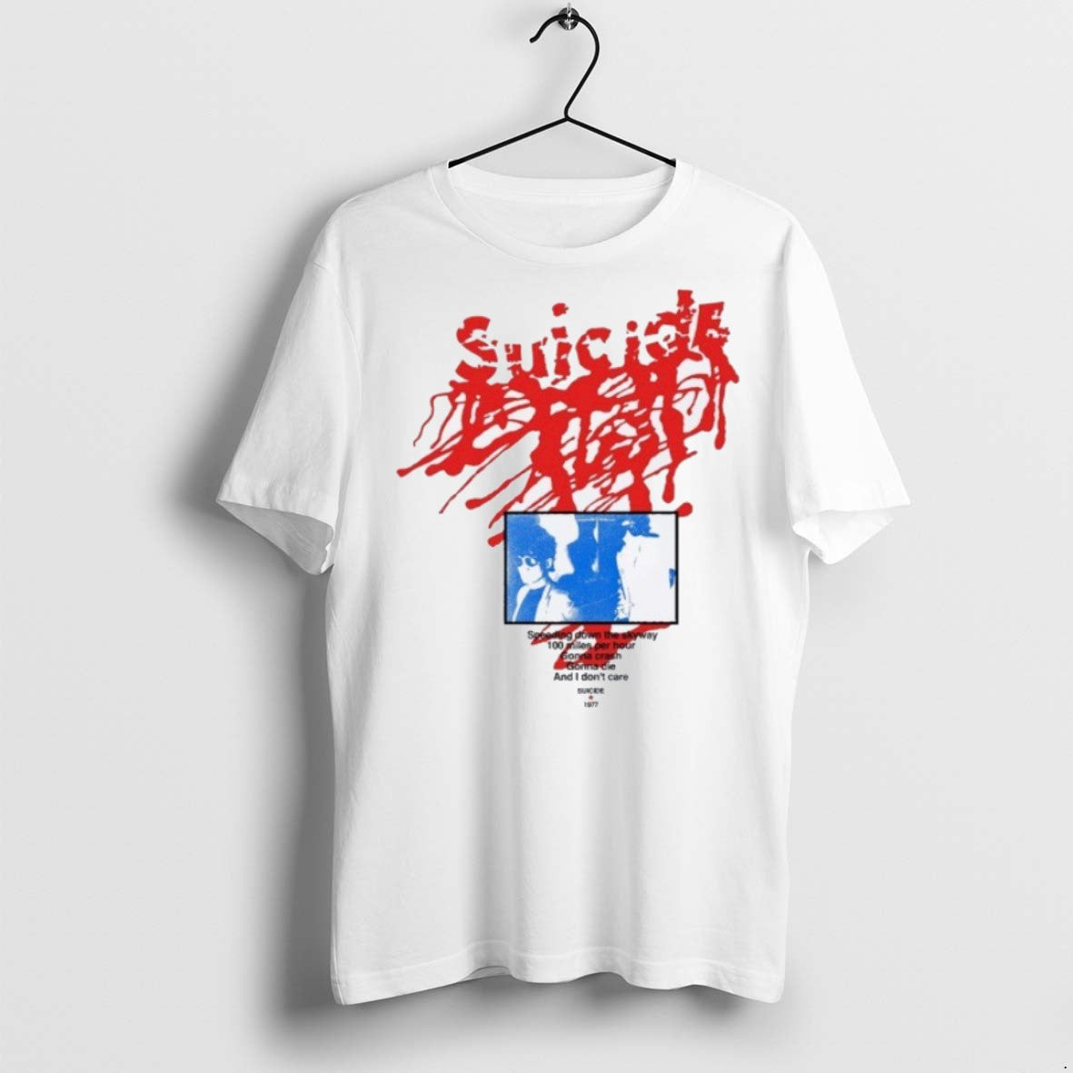 Classic Suicide Speeding Down The Skyway 100 Miles - Adult & Kids T-Shirts, Sweatshirts & Hoodies apparel design preview 1