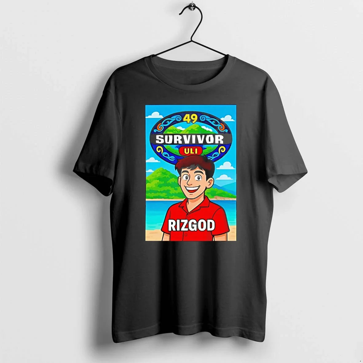 Classic Survivor 49 Rizgod Uli Cartoon Sweater - Adult & Kids T-Shirts, Sweatshirts & Hoodies apparel design preview 1