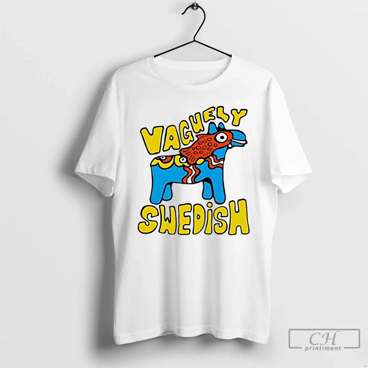 Classic Talisman Dala Horse Vaguely Swedish - Adult & Kids T-Shirts, Sweatshirts & Hoodies apparel design preview 1