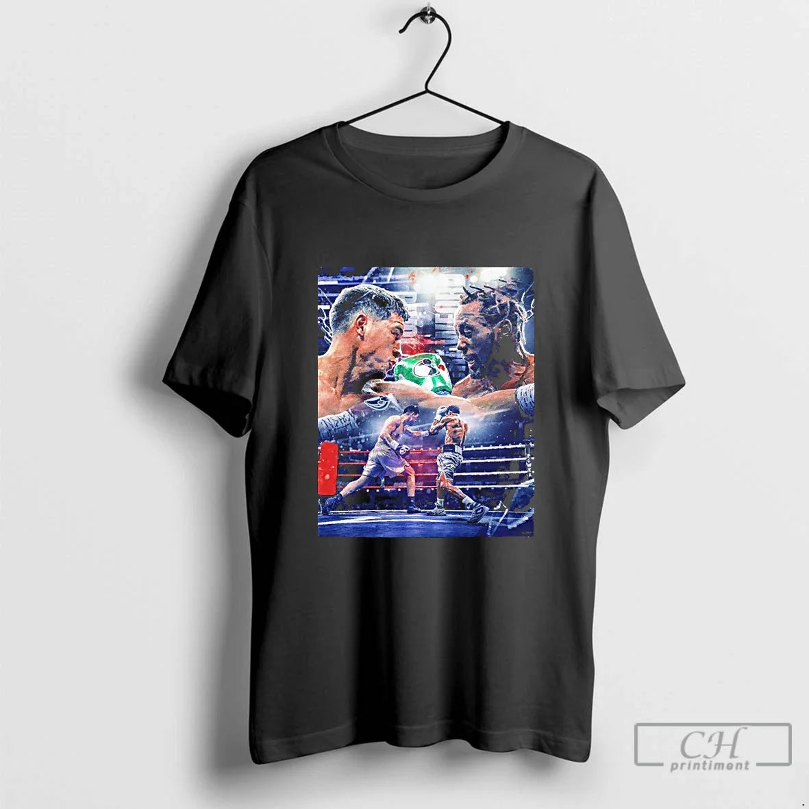 Classic Terence Crawford Vs Dmitry Bivol Boxing - Adult & Kids T-Shirts, Sweatshirts & Hoodies apparel design preview 1