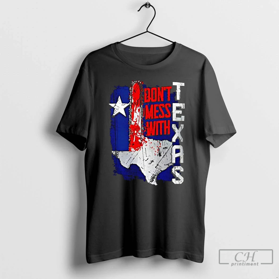 Classic Texas Dont Mess With Map - Adult & Kids T-Shirts, Sweatshirts & Hoodies apparel design preview 1