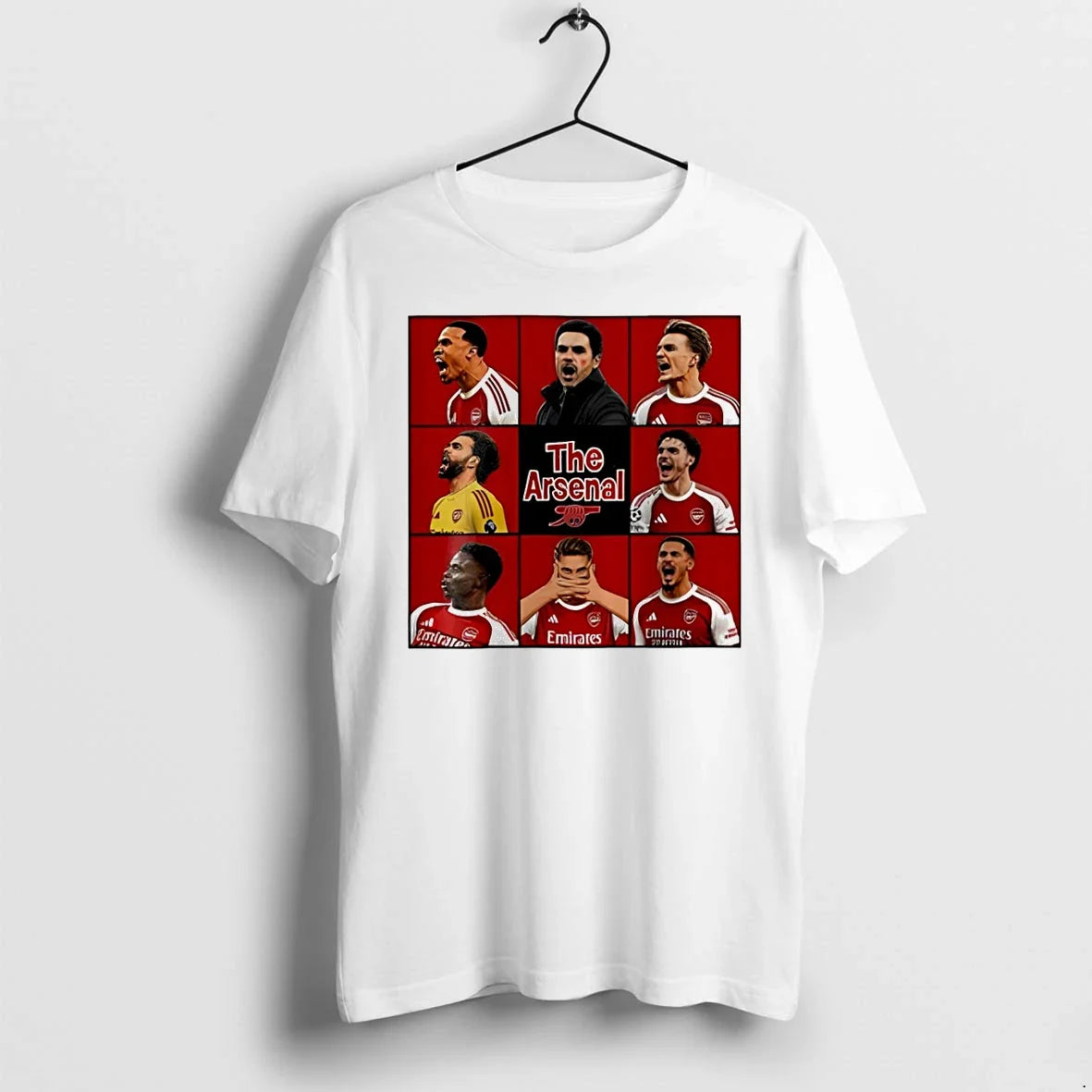 Classic The Arsenal Football Gunners Brady Bunch - Adult & Kids T-Shirts, Sweatshirts & Hoodies apparel design preview 1