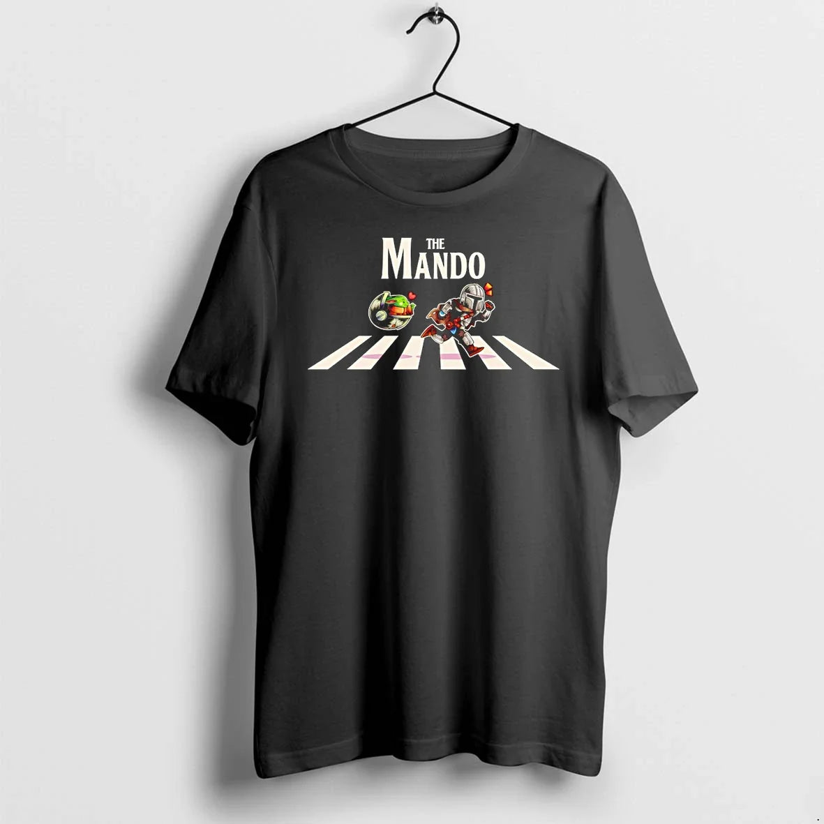 Classic The Mando Mandalorian Grogu And Din Djarin - Adult & Kids T-Shirts, Sweatshirts & Hoodies apparel design preview 1