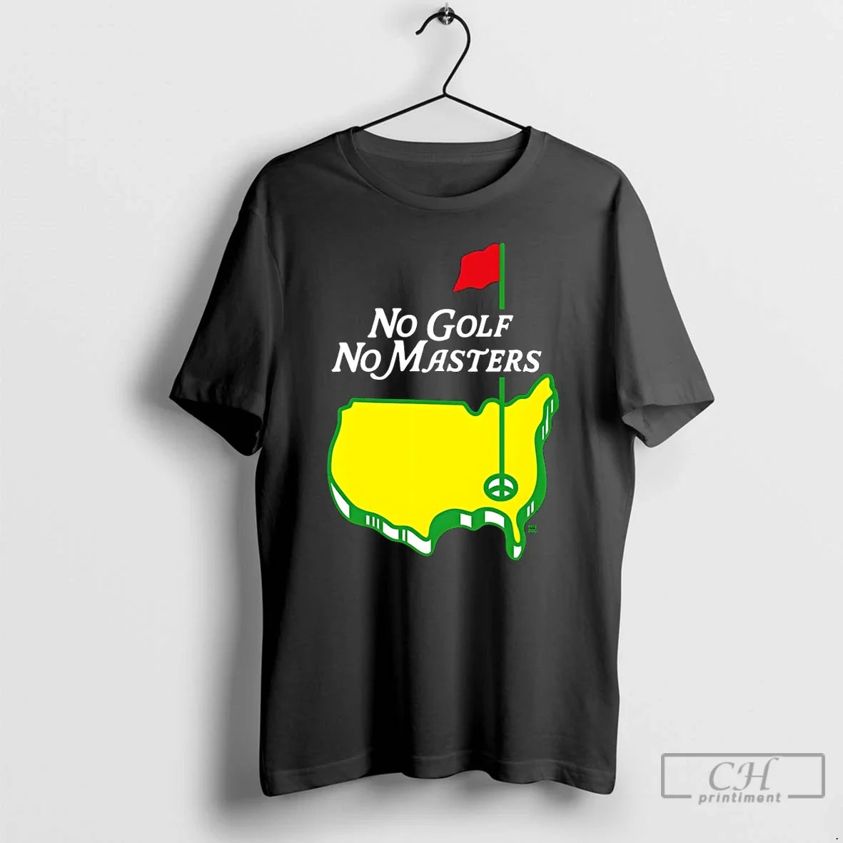 Classic The Masters Tournament No Golf Logo - Adult & Kids T-Shirts, Sweatshirts & Hoodies apparel design preview 1