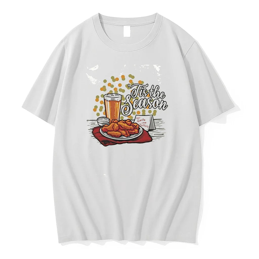 Classic Tis The Season For Santa Love Buffalo Sweater - Adult & Kids T-Shirts, Sweatshirts & Hoodies apparel design preview 1