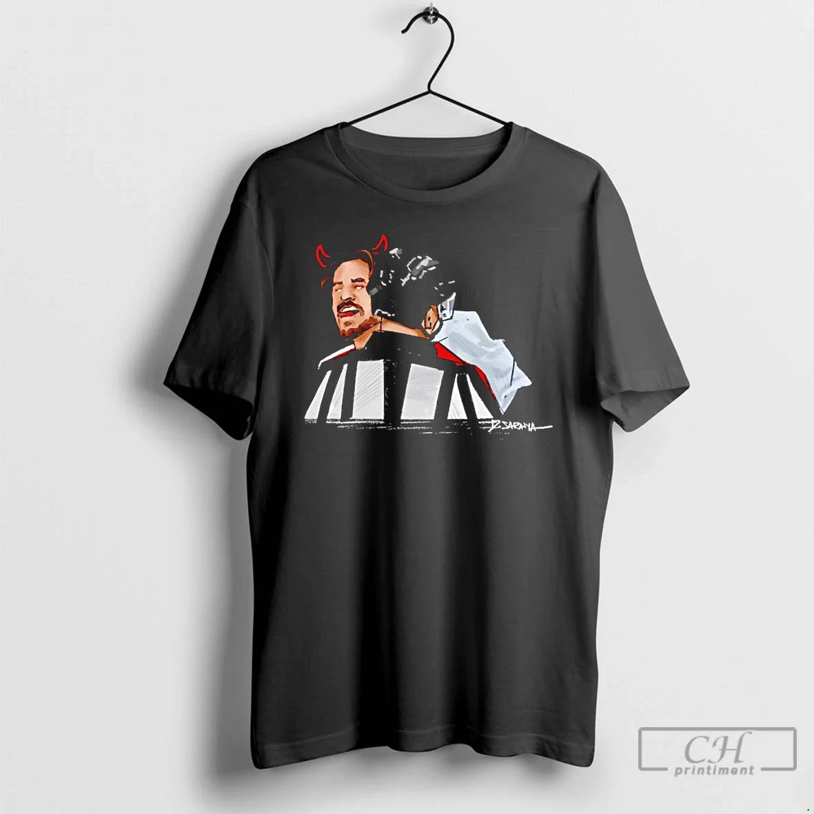 Classic Trevor Zegras Devil Philadelphia Flyers - Adult & Kids T-Shirts, Sweatshirts & Hoodies apparel design preview 1