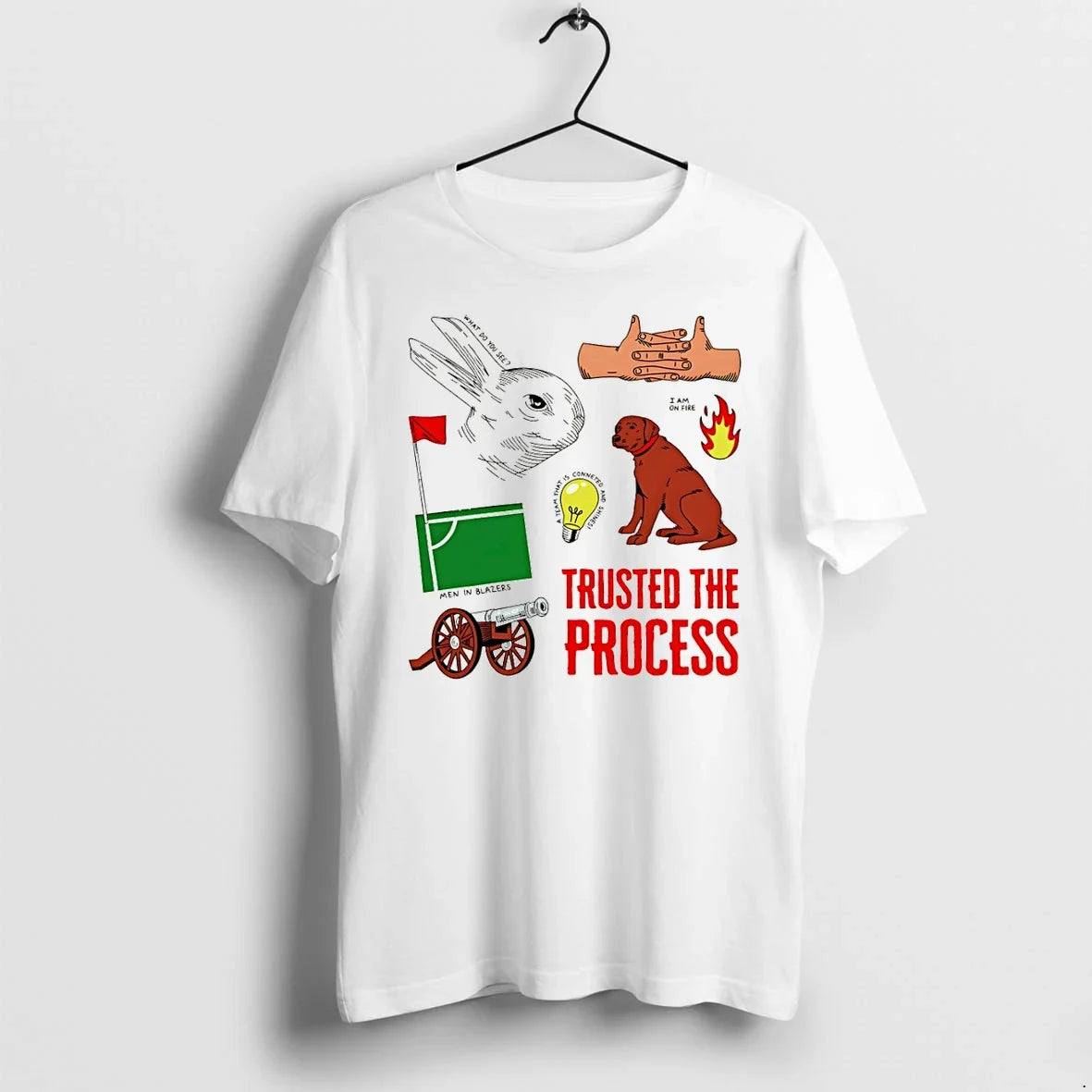 Classic Trusted The Process What Do You See I Am On - Adult & Kids T-Shirts, Sweatshirts & Hoodies apparel design preview 1