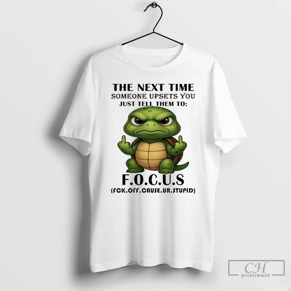 Classic Turtle The Next Time Someone Upsets You Just - Adult & Kids T-Shirts, Sweatshirts & Hoodies apparel design preview 1