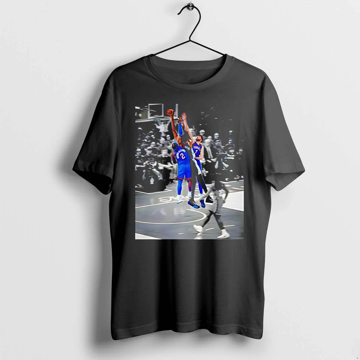 Classic Victor Wembanyama Dunk On Shai Gilgeous - Adult & Kids T-Shirts, Sweatshirts & Hoodies apparel design preview 1