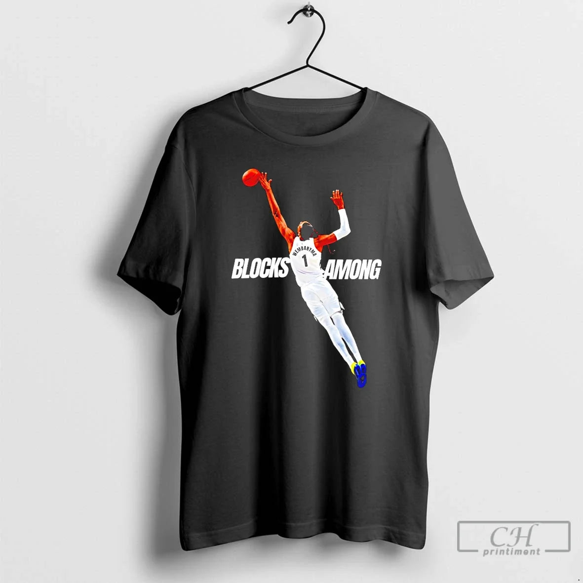 Classic Victor Wembanyama San Antonio Spurs - Adult & Kids T-Shirts, Sweatshirts & Hoodies apparel design preview 1