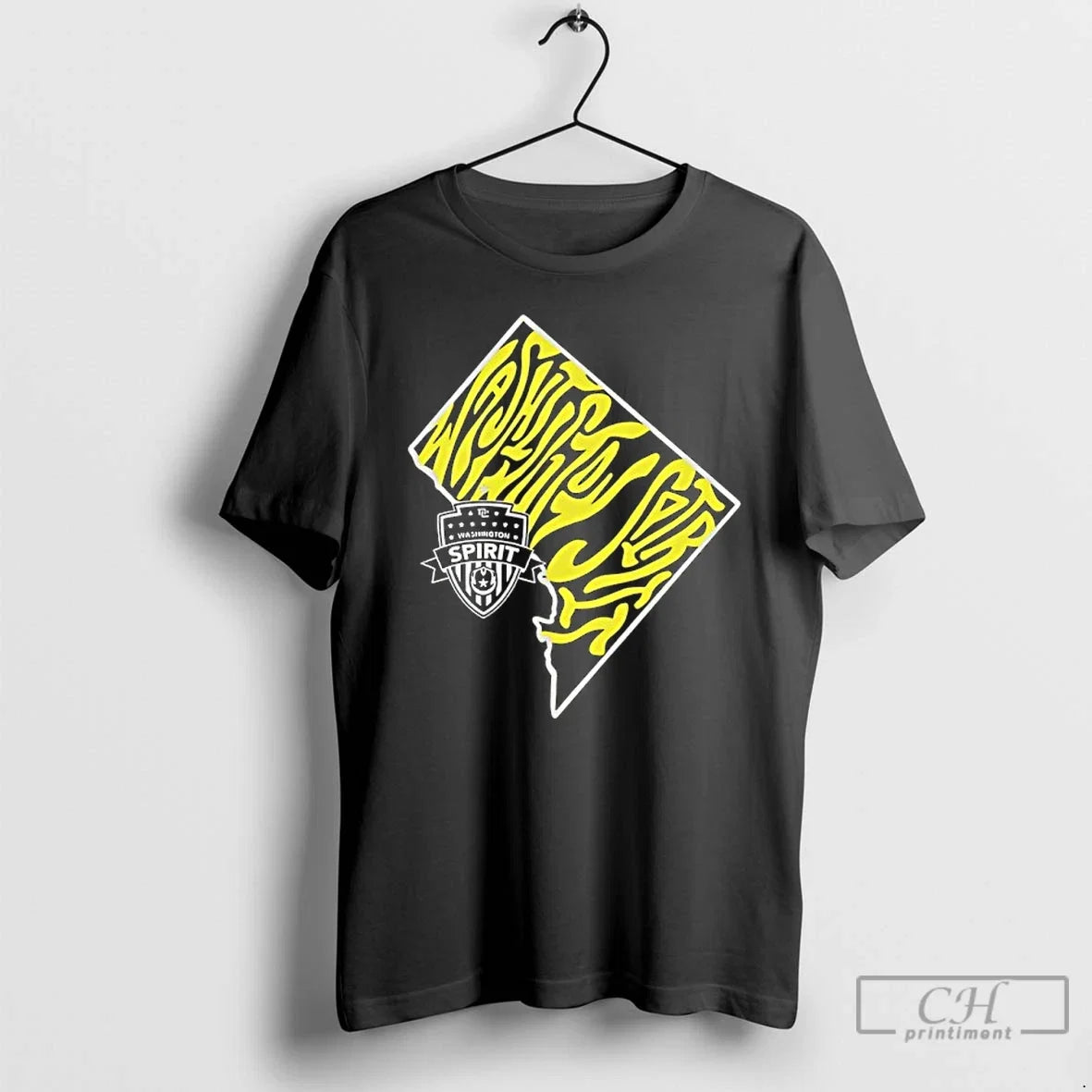 Classic Washington Spirit Groovy Team State - Adult & Kids T-Shirts, Sweatshirts & Hoodies apparel design preview 1