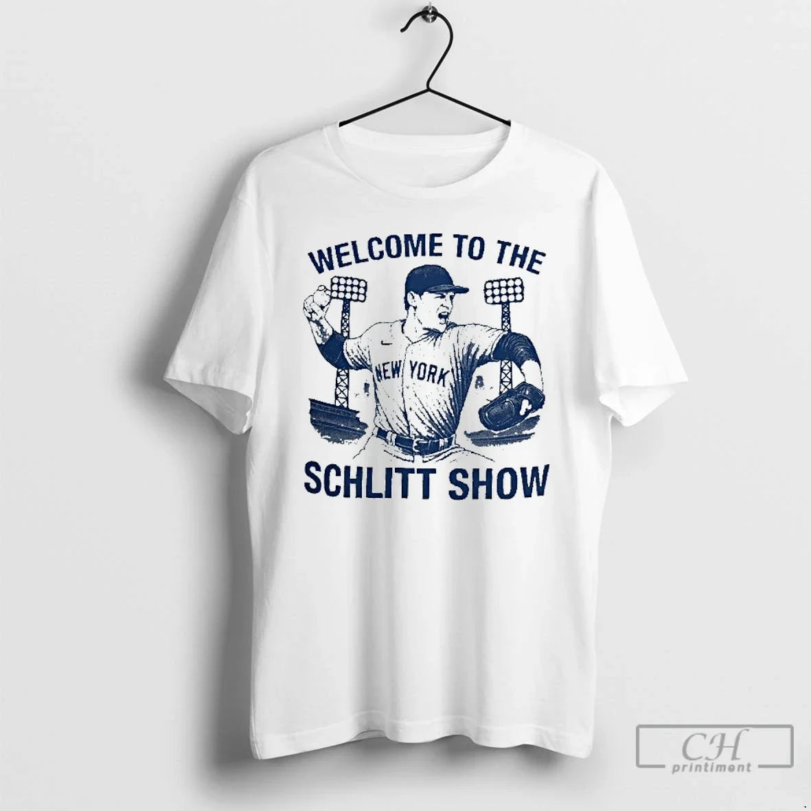 Classic Welcome To The Schlitt Show Cam Schlittler - Adult & Kids T-Shirts, Sweatshirts & Hoodies apparel design preview 1