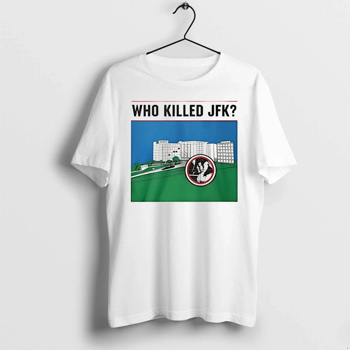 Classic Who Killed Jfk Sweater - Adult & Kids T-Shirts, Sweatshirts & Hoodies apparel design preview 1