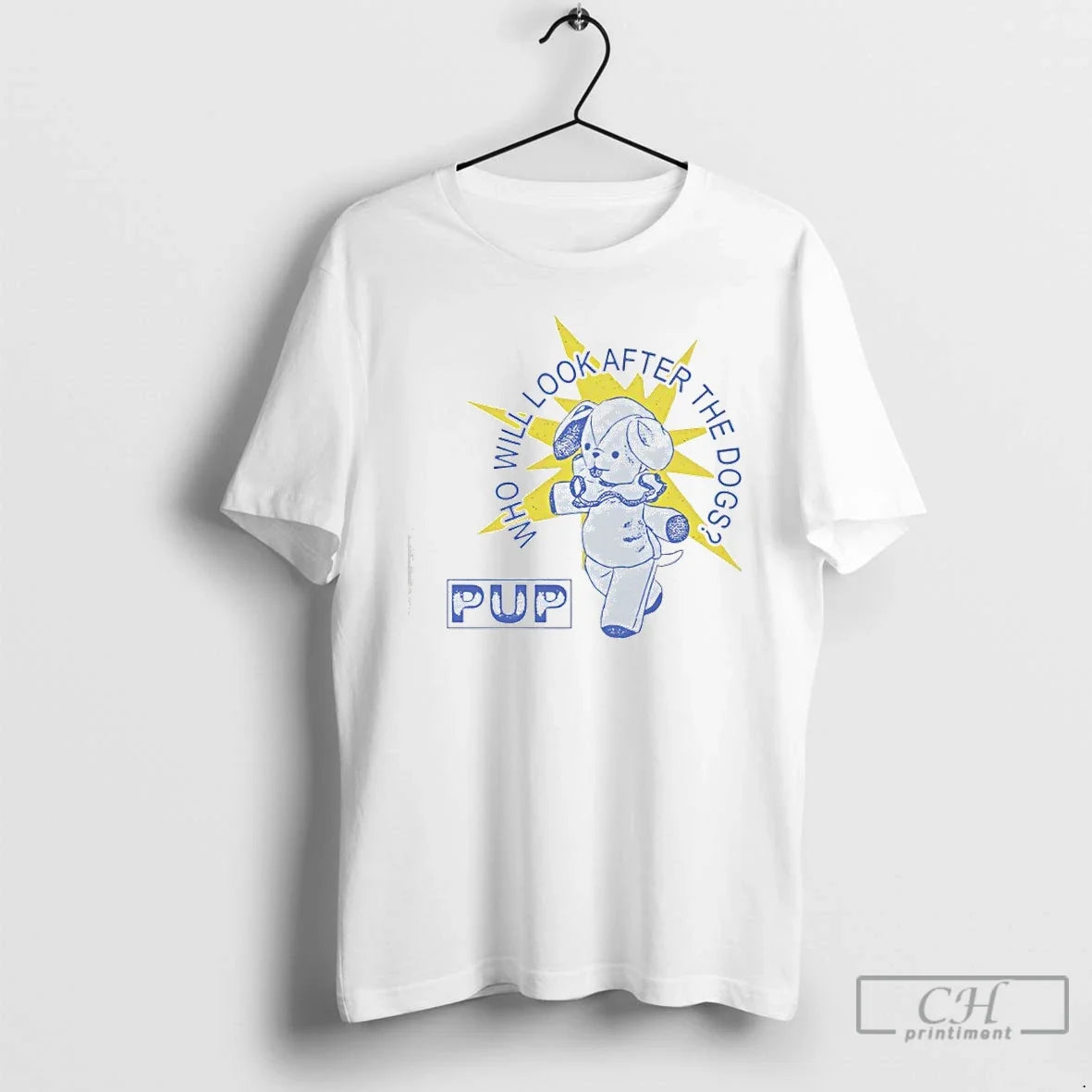 Classic Who Will Look After The Dogs - Adult & Kids T-Shirts, Sweatshirts & Hoodies apparel design preview 1
