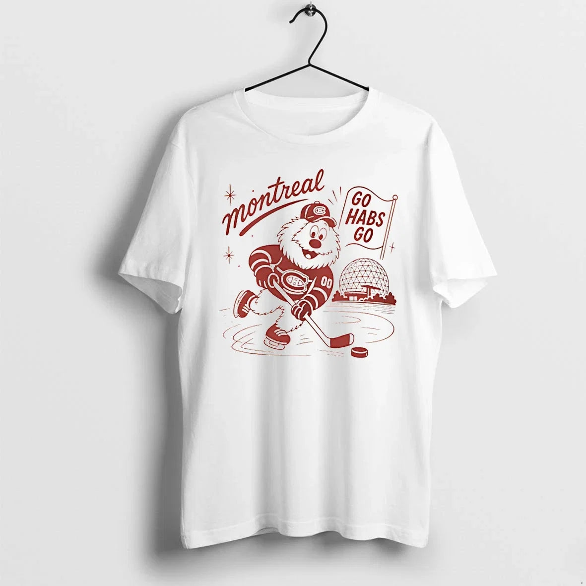 Classic Youppi Montreal Canadiens Hockey Go Habs - Adult & Kids T-Shirts, Sweatshirts & Hoodies apparel design preview 1