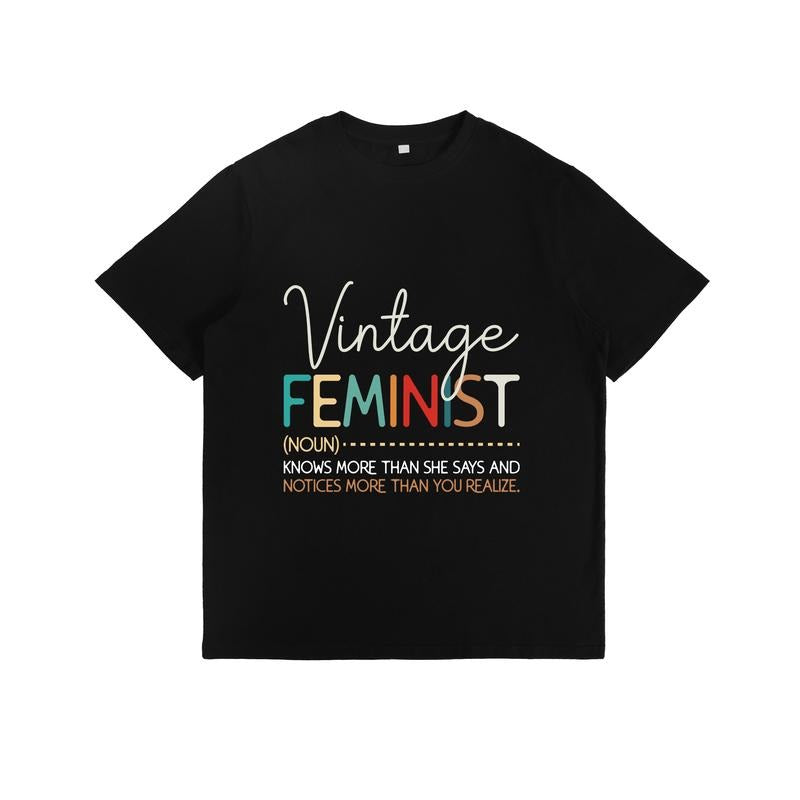 Classic Impactful Clear Feminist Statement: - Adult & Kids T-Shirts, Sweatshirts & Hoodies apparel design preview 1