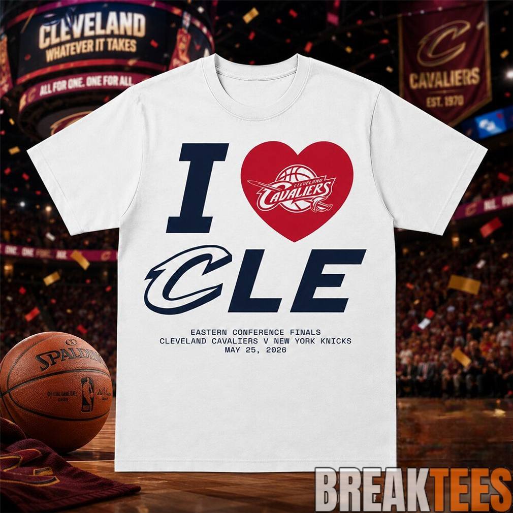 Cleveland Cavaliers Game 4 2026 I Love CLE - Adult & Kids T-Shirts, Sweatshirts & Hoodies apparel design preview 1