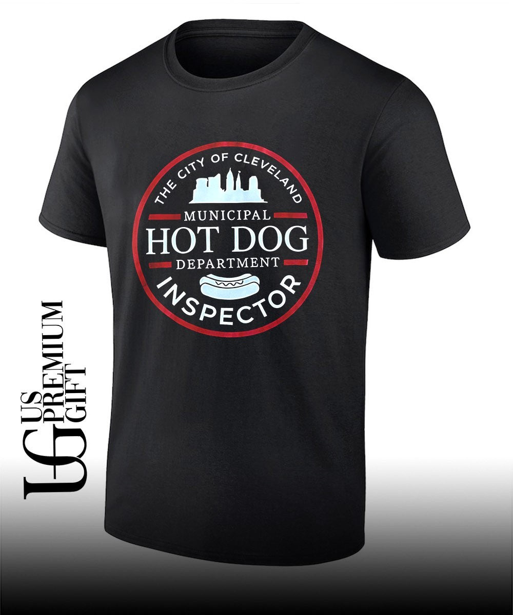 Cleveland Ohio Skyline The City of Municipal Hot Dog - Adult & Kids T-Shirts, Sweatshirts & Hoodies apparel design preview 1