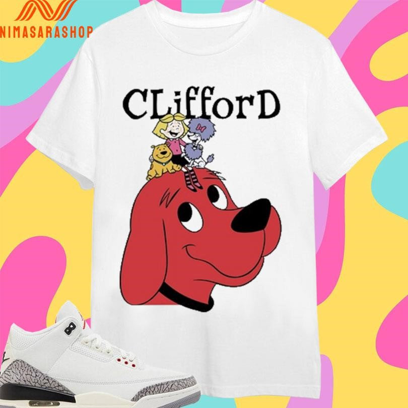 Clifford The Big Red Dog And Friends - Adult & Kids T-Shirts, Sweatshirts & Hoodies apparel design preview 1