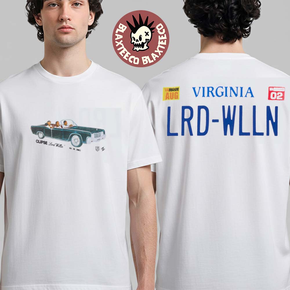 Clipse Lord Willin' X Star Trak Virginia Plate White - Adult & Kids T-Shirts, Sweatshirts & Hoodies apparel design preview 1